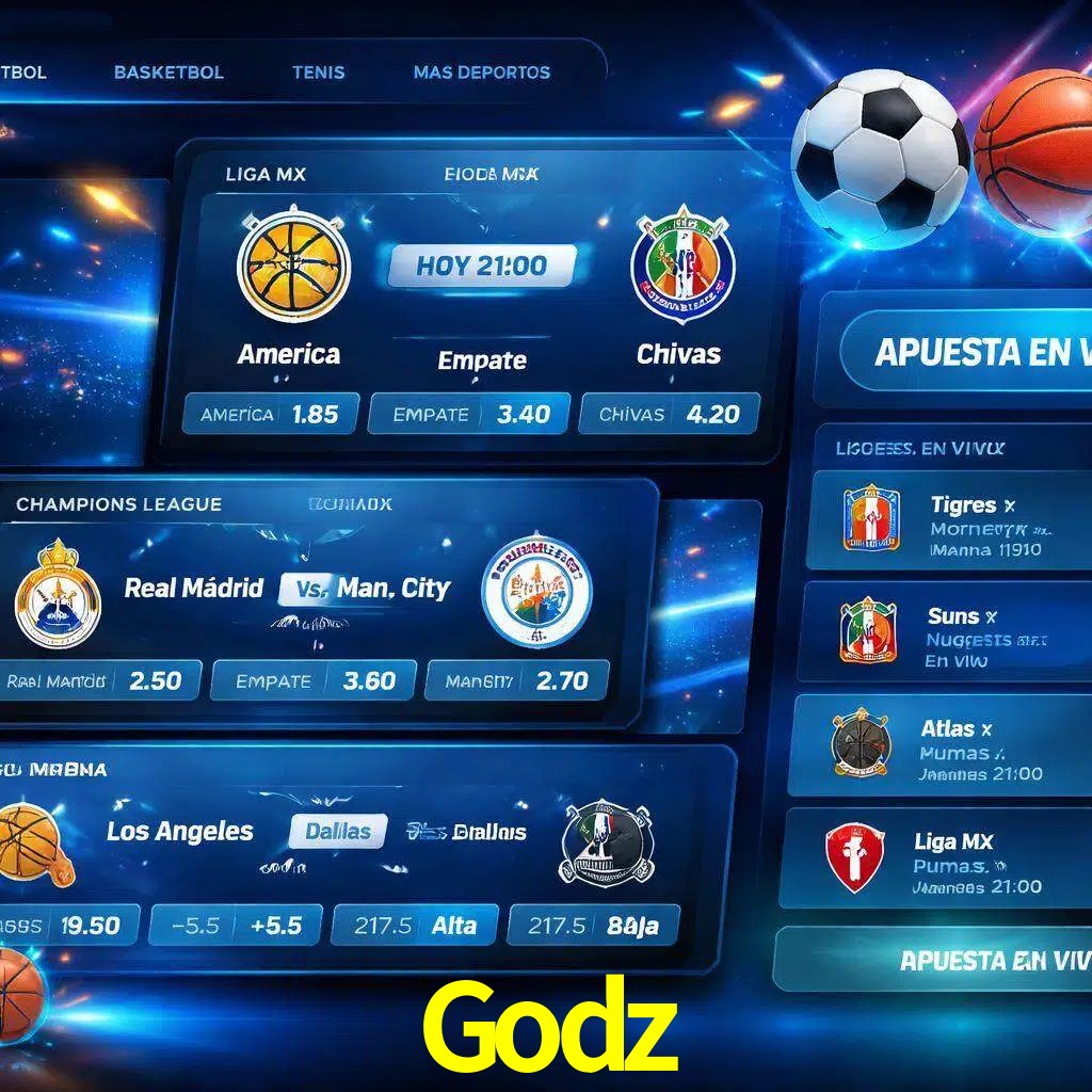 Mercados de apuestas deportivas Godz para jugadores en México